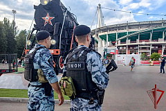 Росгвардия обеспечила безопасность матчей 3-го тура РПЛ в Москве